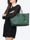 Bolsa Michael Kors JetSet Shopping Green - comprar online