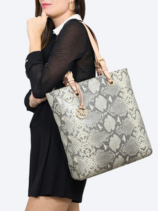 Bolsa Michael Kors Python Tote - comprar online