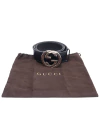 Cinto Gucci Interlocking GG - TAM 95 na internet