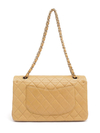 Bolsa Chanel Lambskin Bege Duble Flap - Paris Brechó