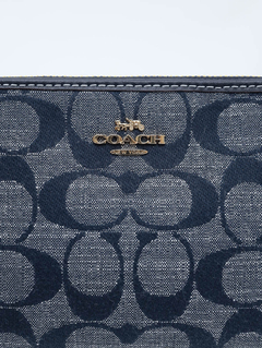 Carteira Coach Signature Chambray na internet