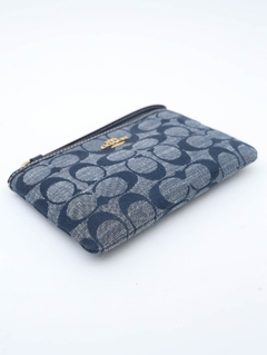 Carteira Coach Signature Chambray - loja online