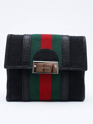 Carteira Gucci Web Vintage - comprar online