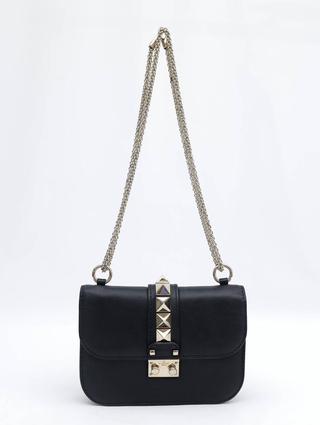 Bolsa Valentino Glamlock Preto