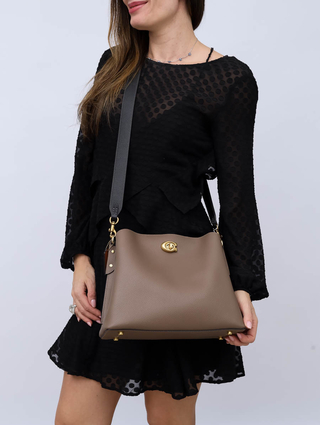 Bolsa Coach Bucket Willow