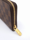 Carteira Louis Vuitton Zippy Pequena Canvas - Paris Brechó