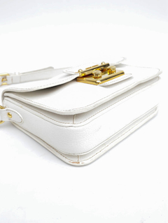Bolsa Miu Miu Madras Couro Branco - loja online