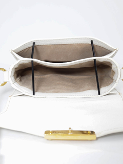Bolsa Miu Miu Madras Couro Branco - comprar online