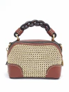 Bolsa Chloé Mini Dária Ráfia - Paris Brechó