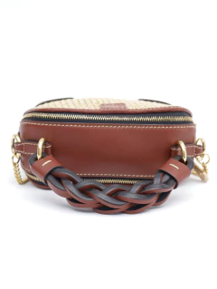 Bolsa Chloé Mini Dária Ráfia - comprar online