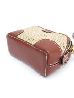 Bolsa Chloé Mini Dária Ráfia - loja online