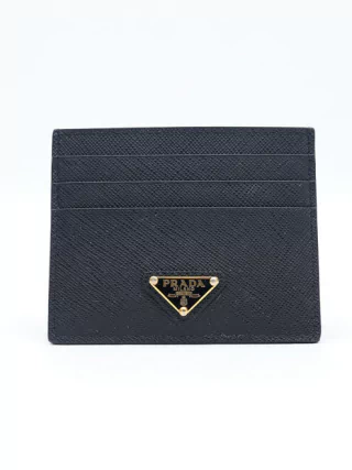 Porta-Cartão em Couro Saffiano