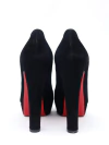 Scarpin Christian Louboutin Peep Toe - Paris Brechó