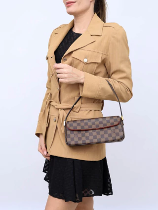 Bolsa Louis Vuitton Recoleta Ebene Damier