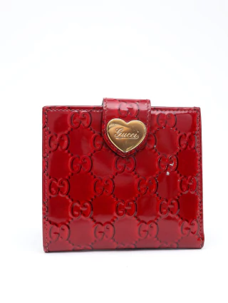 Carteira Gucci Microguccissima Vermelha - comprar online