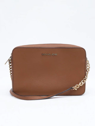 Bolsa Michael Kors Jet Set Caramelo
