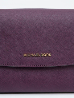 Bolsa Michael Kors Couro Roxo