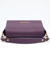 Bolsa Michael Kors Couro Roxo - comprar online