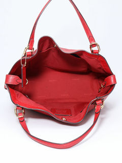 Bolsa Coach Red Leather Crossbody - comprar online