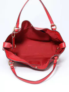 Bolsa Coach Red Leather Crossbody - comprar online