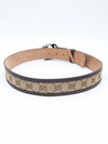 Cinto Gucci Interlocking Buckle TAM 80 - loja online