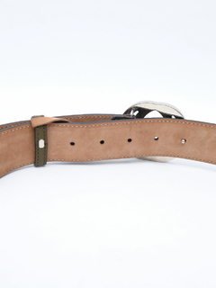 Cinto Gucci Interlocking Buckle TAM 100 - loja online