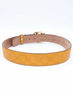 Cinto Gucci Interlocking Buckle TAM 80 - Paris Brechó