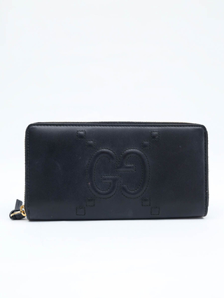 Carteira Gucci GG Black Leather