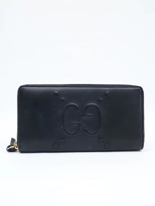 Carteira Gucci GG Black Leather