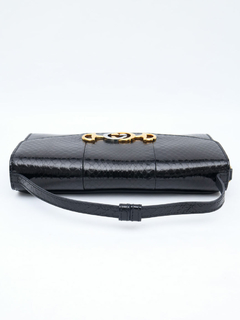 Bolsa Gucci Zumi Small Python Crossbody - loja online