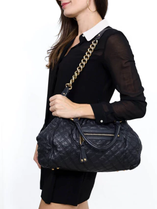 Bolsa Marc Jacobs Black Stam - comprar online