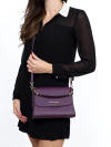 Bolsa Michael Kors Couro Roxo - comprar online