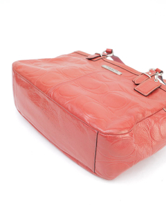 Imagem do Bolsa Coach Verniz Laranja