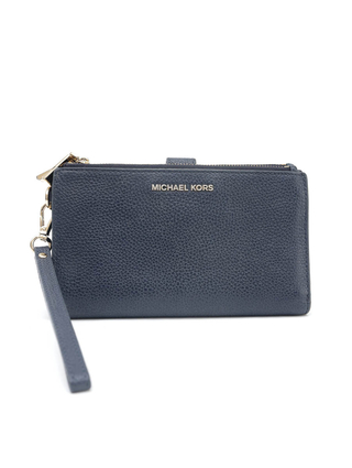 Clutch Michael Kors Couro Azul Marinho - comprar online