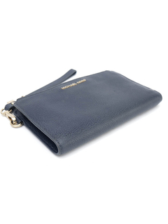 Clutch Michael Kors Couro Azul Marinho - loja online