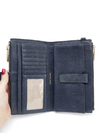 Clutch Michael Kors Couro Azul Marinho