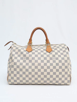 Bolsa Louis Vuitton Speedy 35 Damier Azur - comprar online