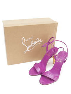Sandália Lipqueen Patent Leather 36 BRA - Paris Brechó