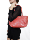 Bolsa Coach Verniz Laranja