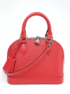 Bolsa Louis Vuitton Alma Couro Epi Vermelha - comprar online