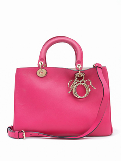 Bolsa Dior Diorissimo Rosa - Paris Brechó