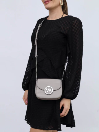 Bolsa Michael Kors Fulton Cinza