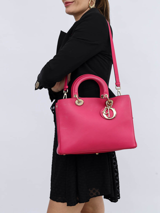 Bolsa Dior Diorissimo Rosa