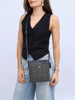 Bolsa Coach Messenger Crossbody na internet