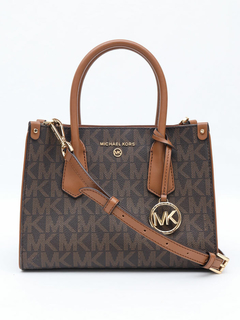 Bolsa Michael Kors JetSet Monograma Ebano
