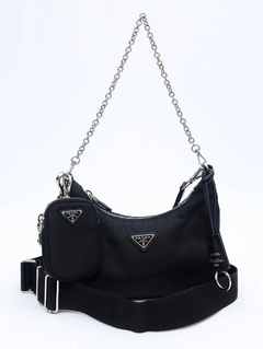 Prada Black Nylon 2005 Re-Edition - Paris Brechó