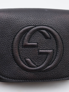 Bolsa Gucci Soho Chain Preta