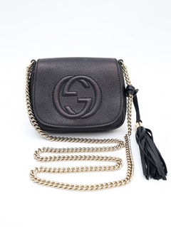 Imagem do Bolsa Gucci Soho Chain Preta