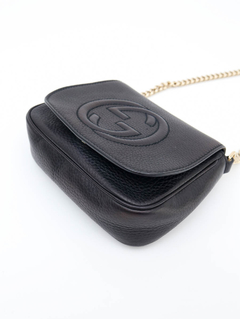 Bolsa Gucci Soho Chain Preta - Paris Brechó