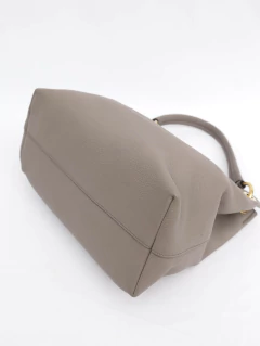 Bolsa Prada Logo Hobo Leather - loja online
